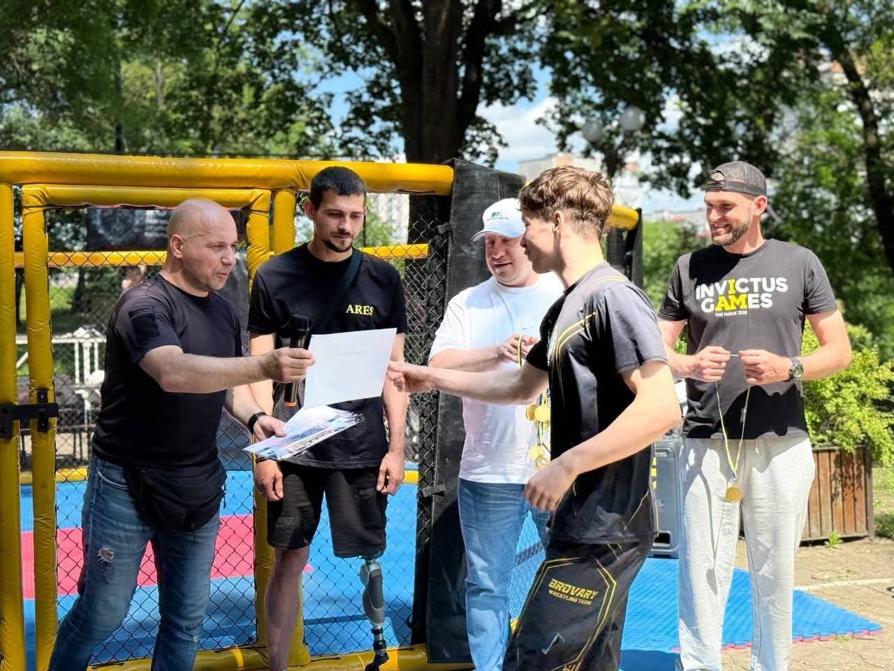 У Барі відбувся фестиваль бойових мистецтв: ветерани підтримали юних спортсменів