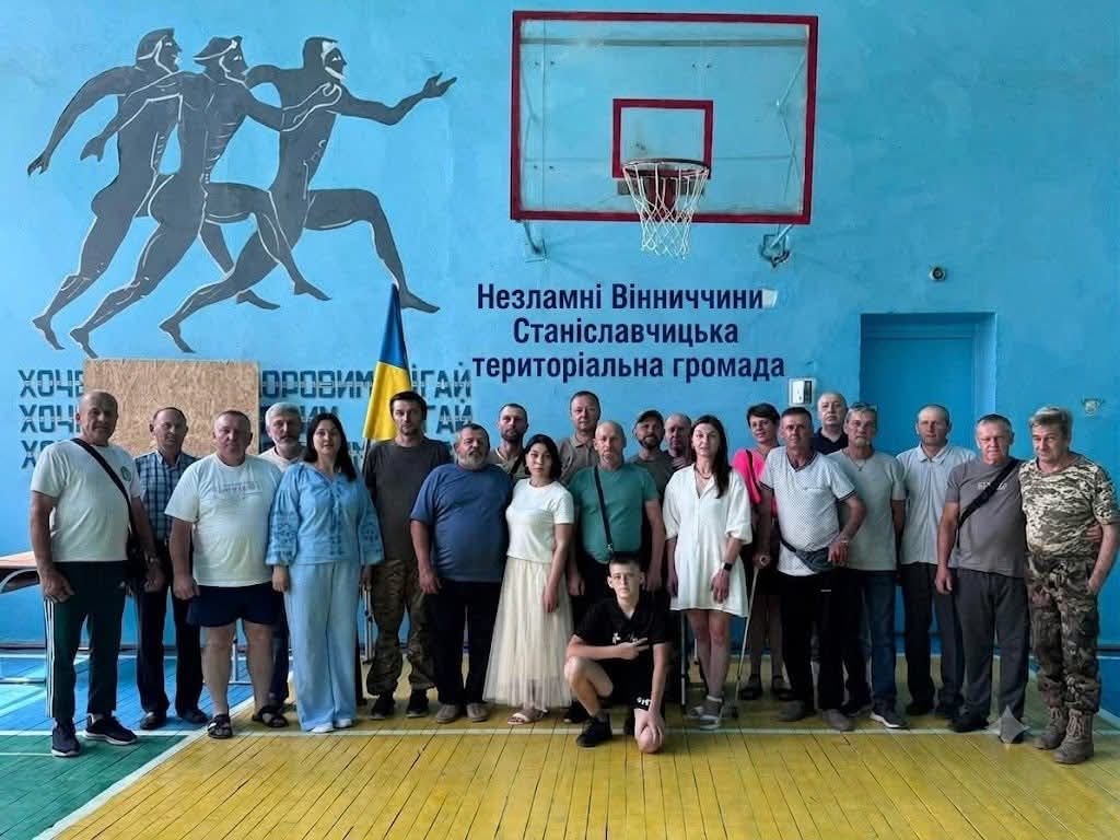 Ветеранські спортивні ігри «Незламні Вінниччини» відбулися у Станіславчицькій громаді